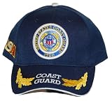 BLUE US COAST GUARD OFFICAIL SEAL WITH SEMPER FARAIUS