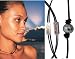 Mana Pearls Black Leather Necklace - Image