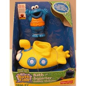 Fisher-Price Cookie Monster Bath Squirter