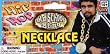 Bling Chain With Dollar Medallion - Adult Std.