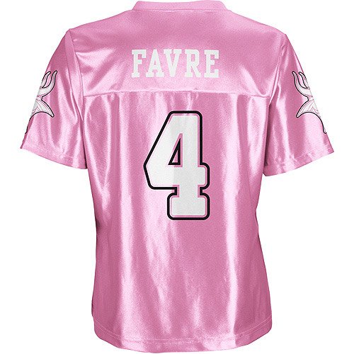 NFL - Women's Minnesota Vikings #4 Brett Favre Jersey L