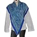 Foulard Silk Scarves Hand Painted Square 44 x 44 inches