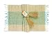 Turquoise and Natural Vetiver Placemats