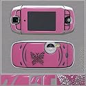 Sidekick 3 Pink Buterfy Rhinestone Gel Skin 8105
