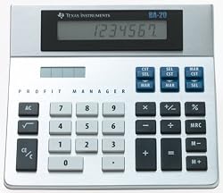 Texas Instruments Profit Manager BA-20 Desktop Calculator