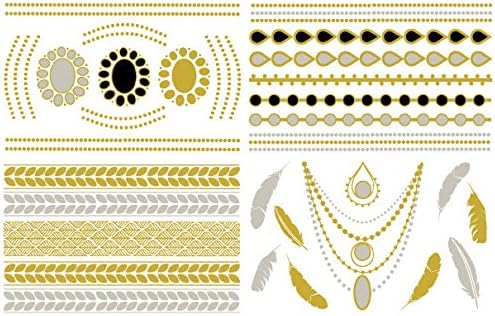 Temporary Metallic Tattoos Kasia