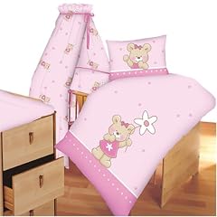 Herding 258523300 Kinderbettausstattung Jana, bestehend aus Bettw�sche, Nestchen und Himmel