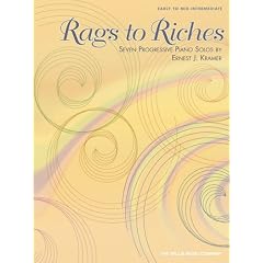 Rags to Riches: Seven Progressive Piano Solos/Early to Mid-Intermediate Level