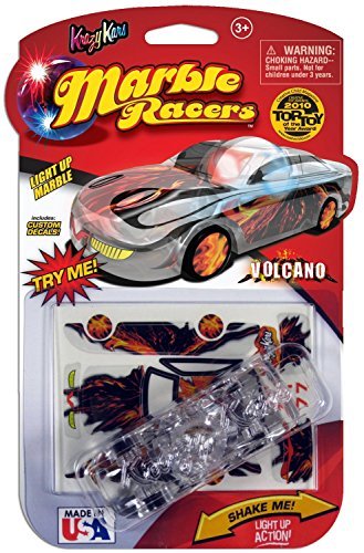 Skullduggery Krazy Kars Marble Racers, Light Up Volcano