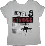 Emily the Strange juniors women's THE STRANGE dots white