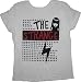 Emily the Strange juniors women's THE STRANGE dots white