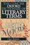 The Concise Oxford Dictionary of Literary Terms (Oxford Paperback Reference)