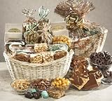 Royal Gift Basket-Almond Brothers Assorted Gourmet Treats Gift Basket