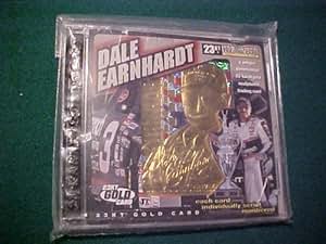 Amazon.com : 2001 Gold Collectibles Dale Earnhardt 23 Kt Gold Trading