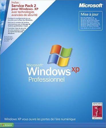 Windows XP Professional - Mise à jour SP2