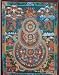 Tibet Tibetan Thangka Mineral Painting Thanka Art #999 - FREE SHIPPING