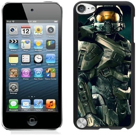 Master Chief Halo Black iPod Touch 5 Cellphone Case Personalized and Unique Design