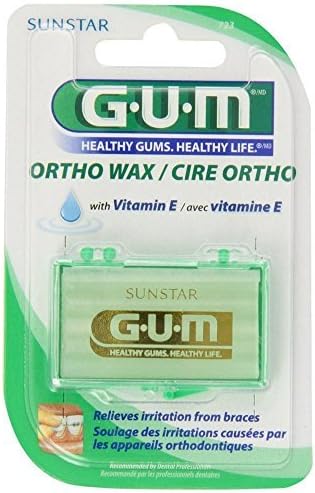 GUM Orthodontic Wax 1 EA - Buy Packs and SAVE (Pack of 4)