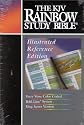 The KJV Rainbow Study Bible: Illustrated Reference Edition, Every Verse Color-Coded, Bold Line System