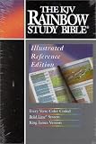 The KJV Rainbow Study Bible: Illustrated Reference Edition, Every Verse Color-Coded, Bold Line System