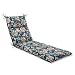 Pillow Perfect Outdoor Telfair Chaise Lounge Cushion, Peacock