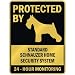 schnauzer33 - PROTECTED BY STANDARD SCHNAUZER HOME SECURITY SYSTEM PARKING