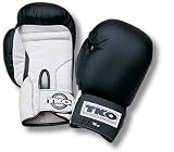 TKO 501DAG-BW-14 All Purpose 14 oz. Boxing Gloves - Black White