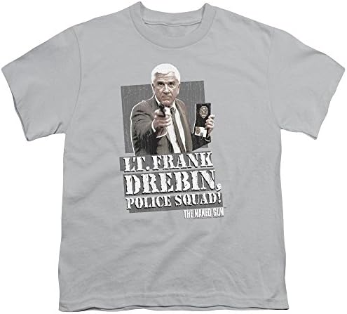 The Naked Gun Fran Drebin Big Boys Shirt SILVER XL