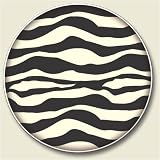 Zebra Print Auto Coaster, Single Coaster for Your Car