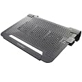 Cooler Master Notepal U3 - Notebook fan with 1 port USB hub - silver