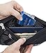 Advantage World Travel Money Belt RFID Pouch, Black