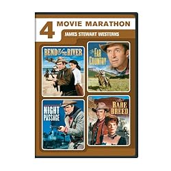 4 Movie Marathon: James Stewart Western Collection (Bend of the River / The Far Country / Night Passage / The Rare Breed)