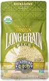 Lundberg Organic Long Grain Brown Rice, 32-Ounce (Pack of 6)