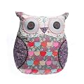 Vintage Floral Owl Cushion