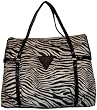 Women's Guess Purse Handbag Tote Zebra Carmel