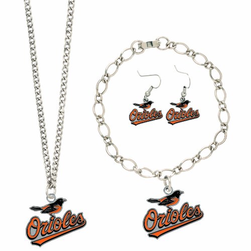 MLB Baltimore Orioles Jewelry Set