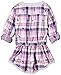 Hatley Girls' Shirt Dress Deers On Plaid