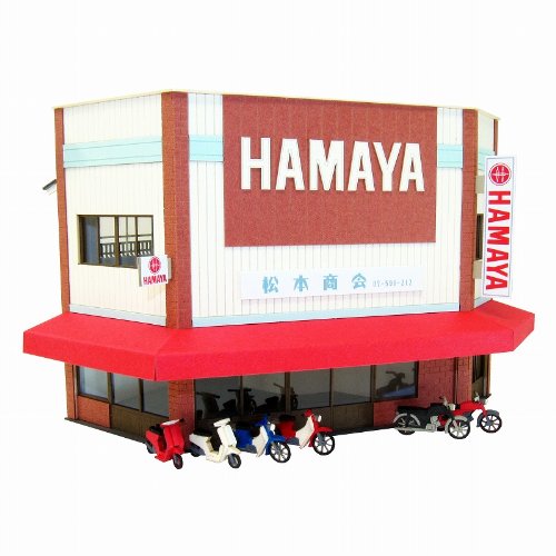 -10 MK05-48 (Paper) corner shop scene series 1/80-image