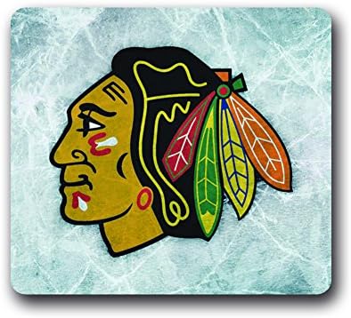 Chicago Blackhawks Neoprene Water Resistant Mouse Pad,(9 x 10 Inch) NHL Non-slip Gaming Mouse Pad