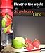 Fruit Infuser Water Bottle - FITASTIC Fruit Infuser TRITAN 24oz BPA FREE & LEAK PROOF- FREE FRUIT INFUSER RECIPES Top Rated Infusion Bottle
