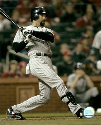 Todd Helton Colorado Rockies Batting Full Swing 8x10 Photo