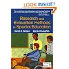 Research and Evaluation Methods in Special Education