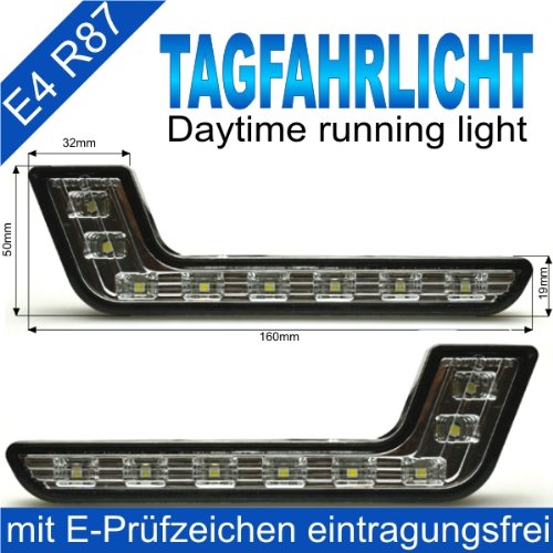 TL05 DRL TFL Tagfahrlicht m. E-Prüfzeichen