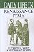 Daily Life in Renaissance Italy[ DAILY LIFE IN RENAISSANCE ITALY ] by Cohen, Elizabeth S. (Author) Sep-01-01[ Paperback ]