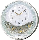 SEIKO CLOCK (セイコークロック) 掛け時計 ウエーブシンフォニー 電波時計 ツイン・パ AM235Wの画像