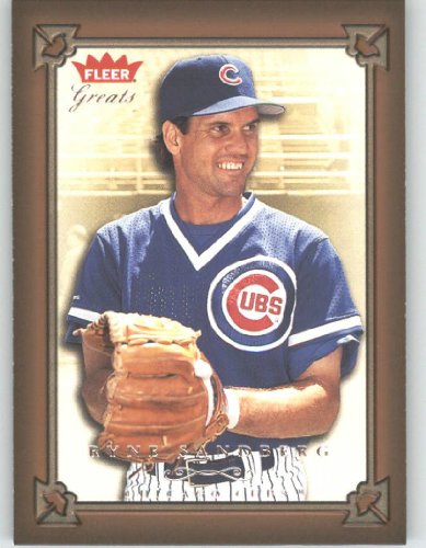 2004 Fleer Greats of the Game #108 Ryne Sandberg - Chicago Cubs (Baseball Cards)