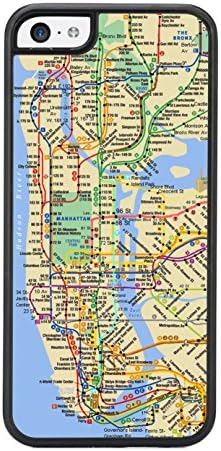 iPhone 5c Case - Black - NYC Subway Map