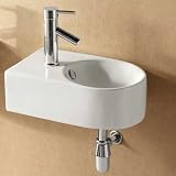 Produkt-Bild: Design Handwaschbecken Waschbecken kompakt G&auml;ste-WC edle Badkeramik