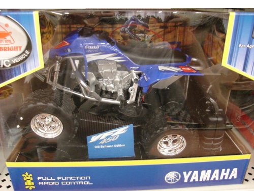 Buy Radio Remote Control Blue Yamaha YFZ 450 ATV RC Quad