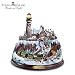 Thomas Kinkade A Seaside Christmas Figurine by Hawthorne Village